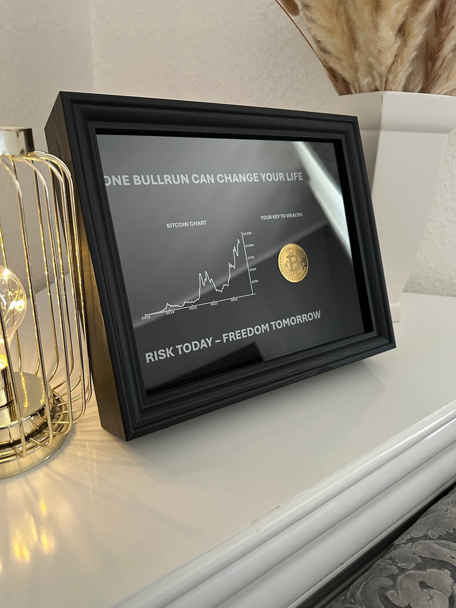 Bitcoin Frame – Grind For Millions