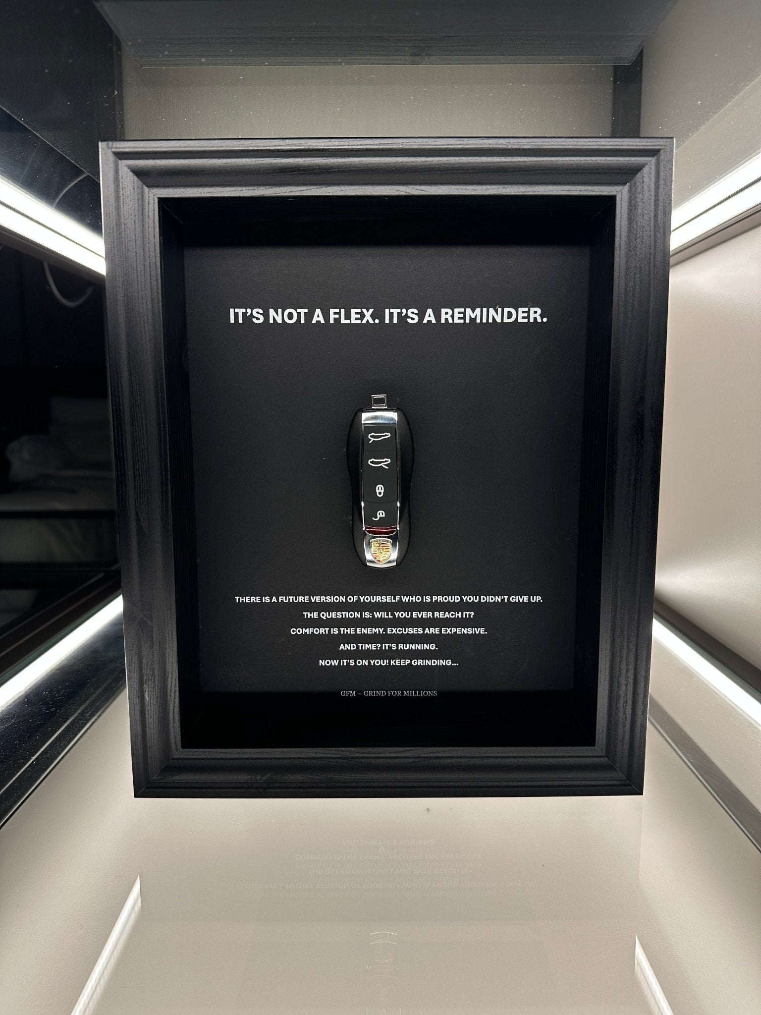 Porsche Frame – Grind For Millions